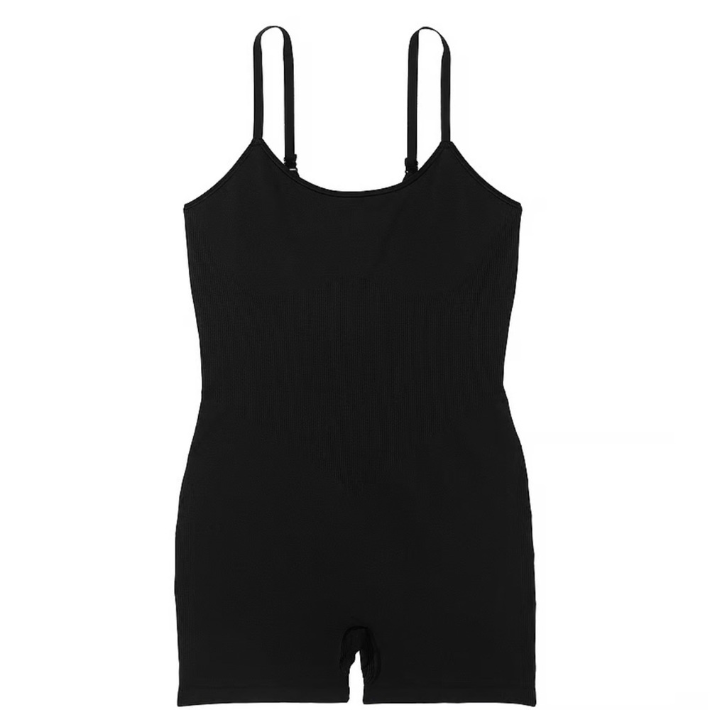 Victoria’s Secret onesie spandex black